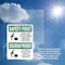 Signmission Safety Culture Sign, 7 in Width, Vinyl Decal, Rectangle, Bilingual OS-2PACK-SF-D-710-L-10768 - alternate 4